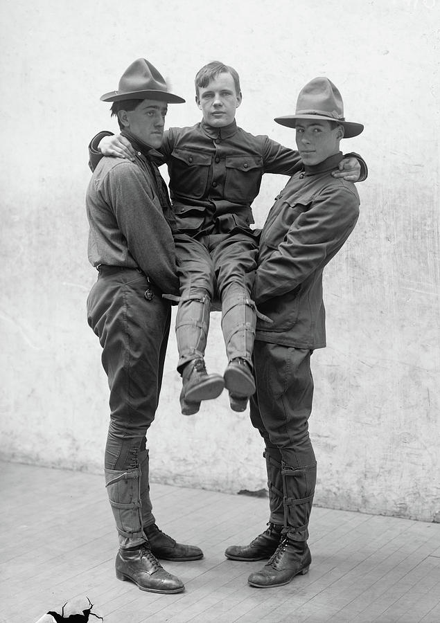 Boy Scouts, 1912 Photograph by Granger