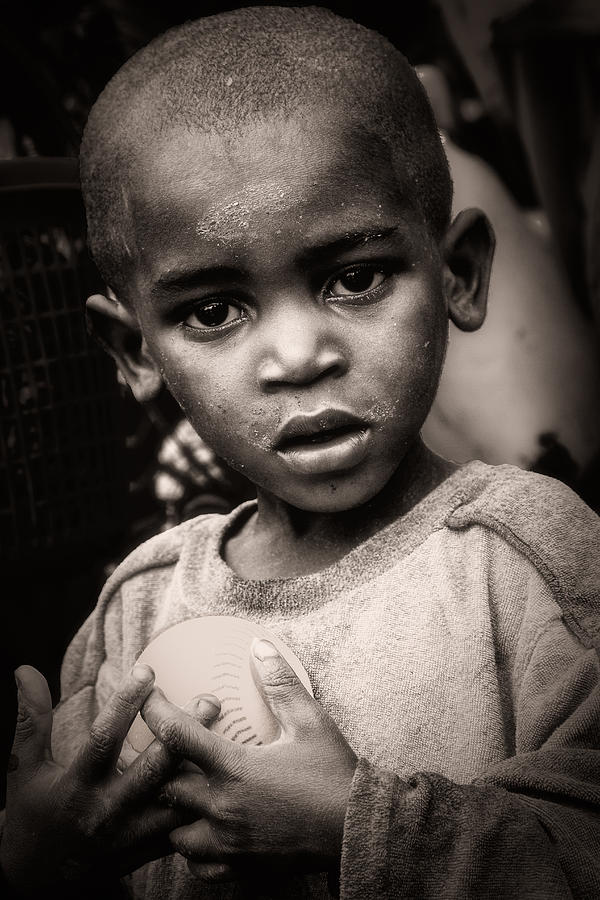 Boy with Ball Photograph by Stephanie Brand - Fine Art America