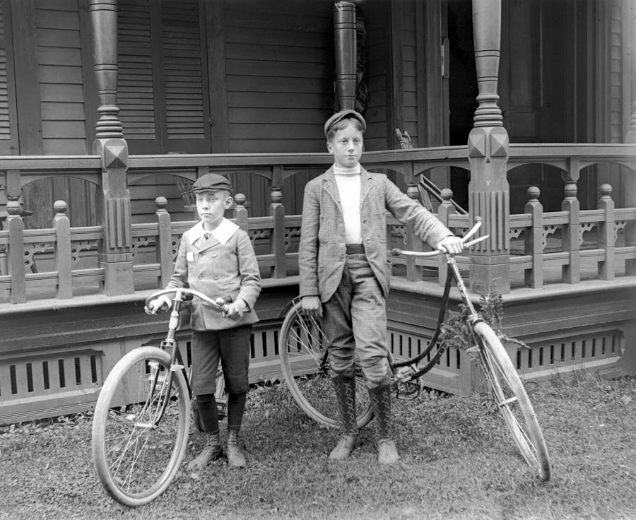 Boys And Bikes Photograph by William Haggart