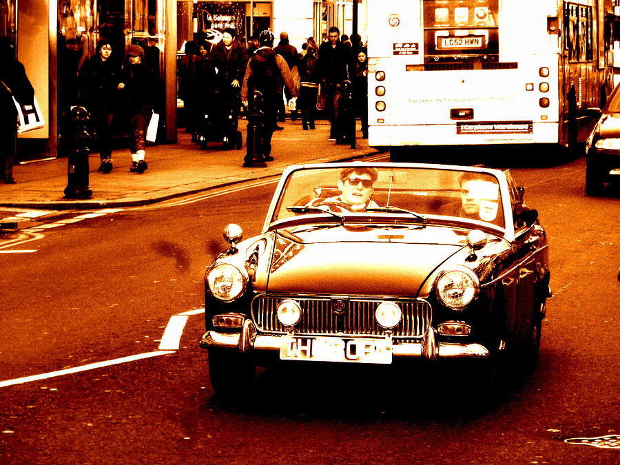 Boys crusing London  Photograph by Funkpix Photo Hunter