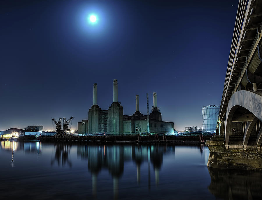 Bps By Moonlight Photograph by Michael Murphy