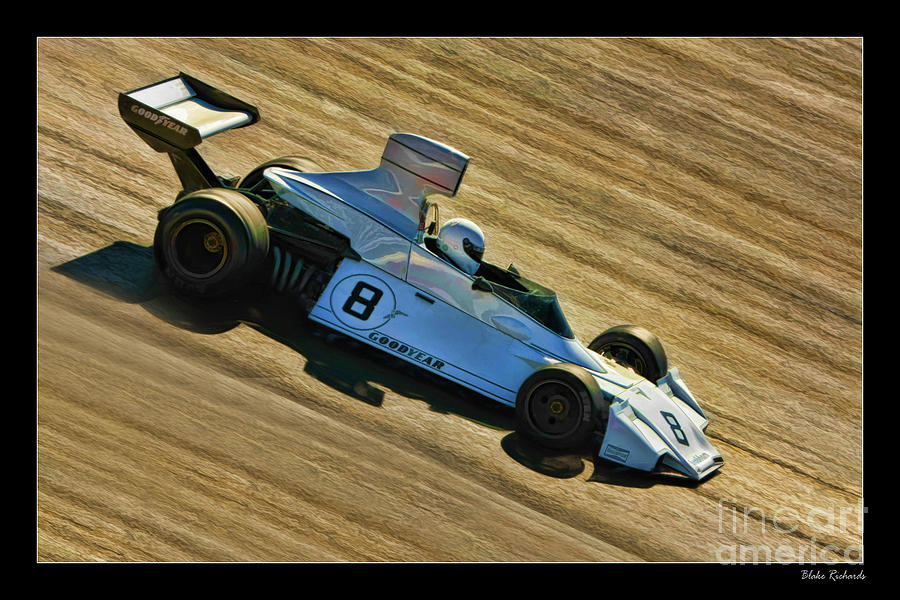 Brabham BT42 F1 Martini Photograph by Blake Richards