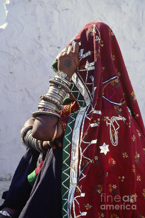 Bracelets - Pushkar India Photograph by Craig Lovell