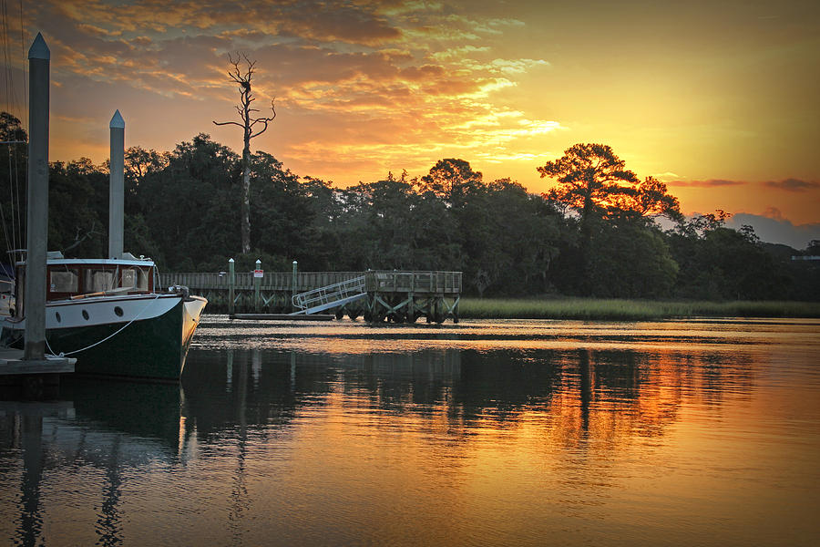 Bradley Creek Sunrise #1 Photograph by Phil Mancuso