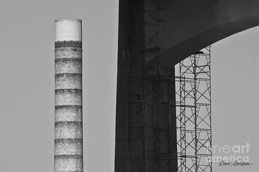 Braga Bridge Abstract No. 2 Photograph by David Gordon
