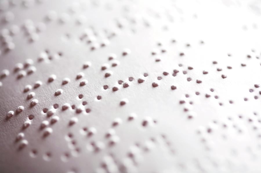 Braille Photograph by Mauro Fermariello/science Photo Library