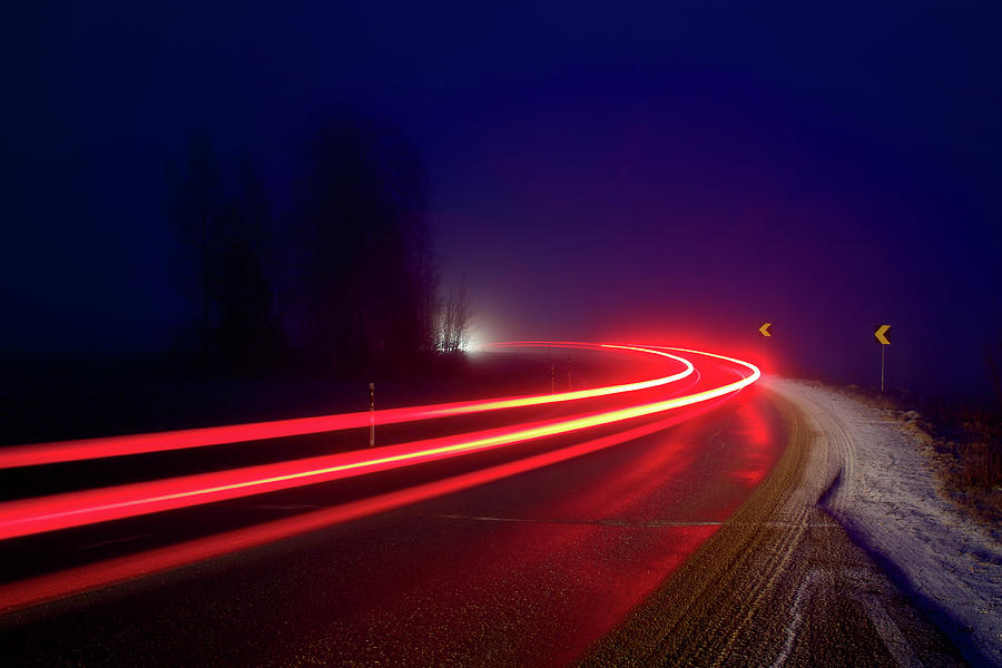 Braking In A Curve Photograph by Petri Karvonen @ Getty Images