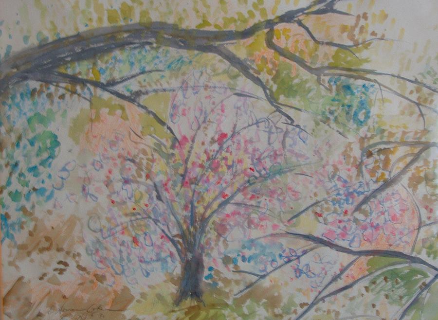 Branches in Sway Painting by Esther Newman-Cohen