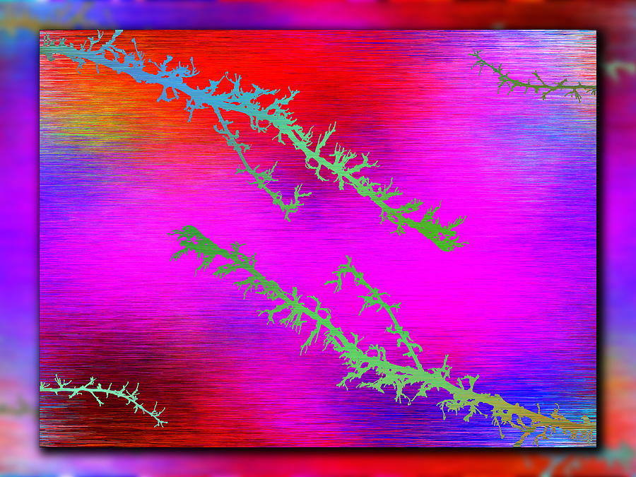 Branches In The Mist 67 Digital Art by Tim Allen