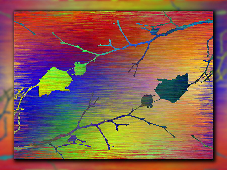 Branches In The Mist 69 Digital Art by Tim Allen