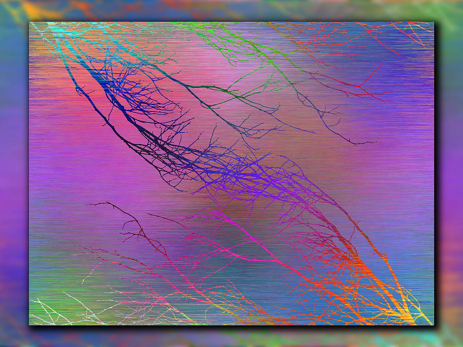 Branches In The Mist 87 Digital Art by Tim Allen
