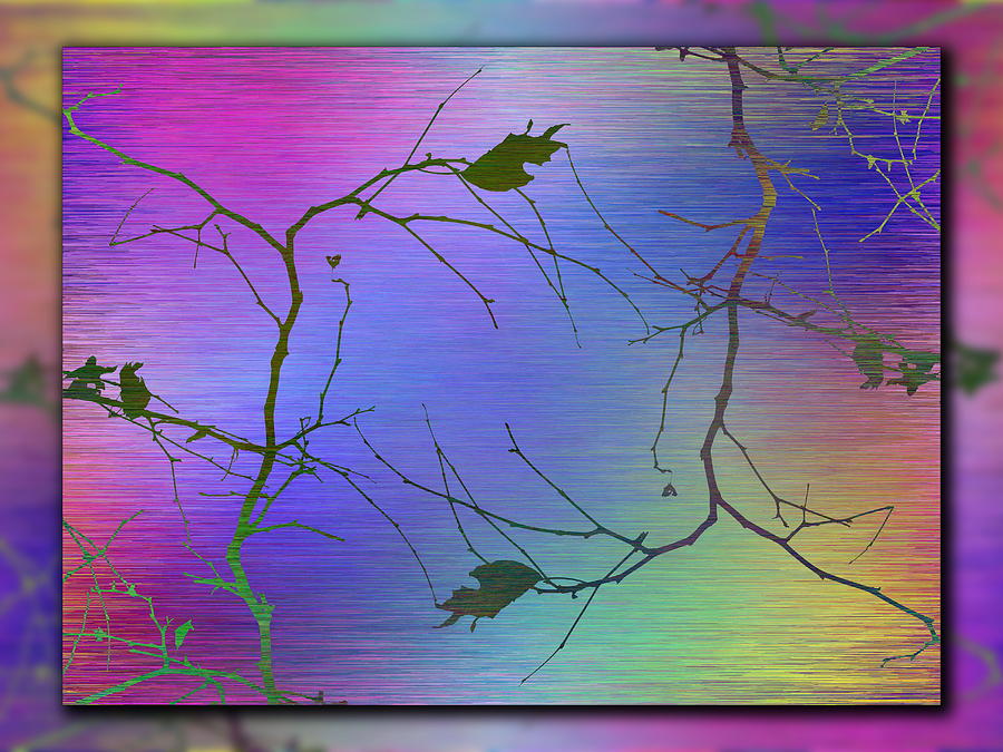 Branches In The Mist 91 Digital Art by Tim Allen