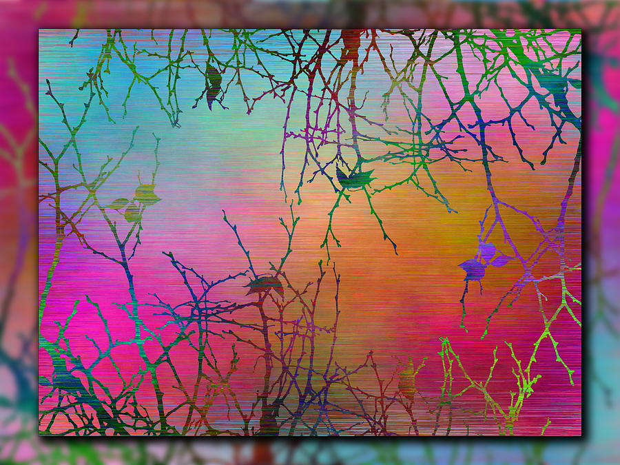 Branches In The Mist 99 Digital Art by Tim Allen