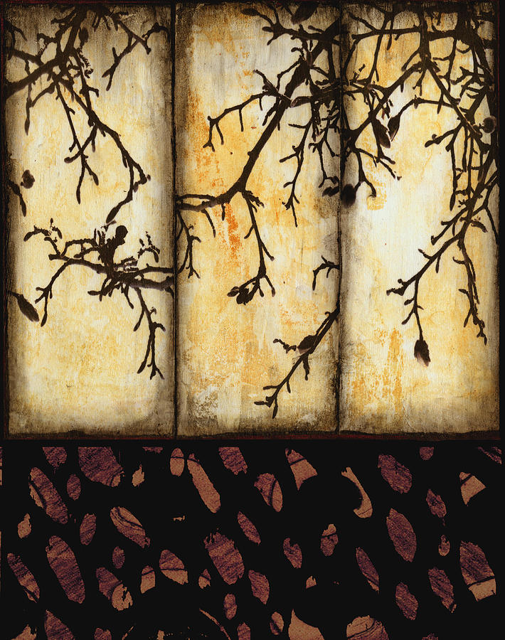 Branching Mixed Media by Ann Powell
