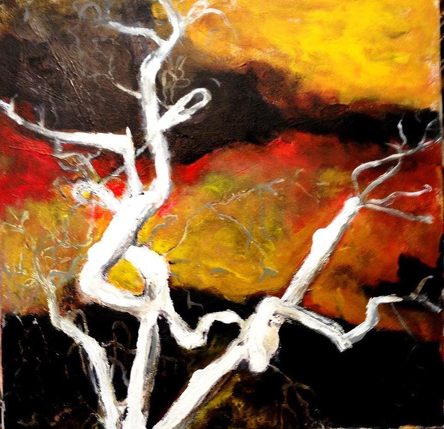 Branching out Painting by Dilip Sheth