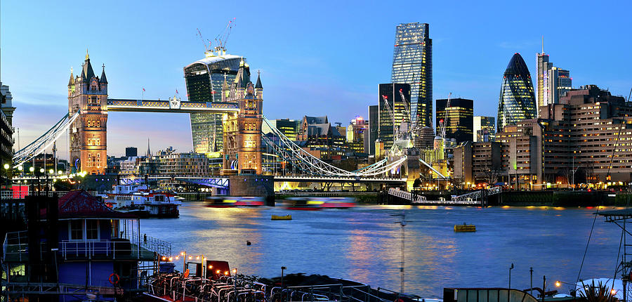 Brand New Skyline Of City Of London Photograph by Vladimir Zakharov