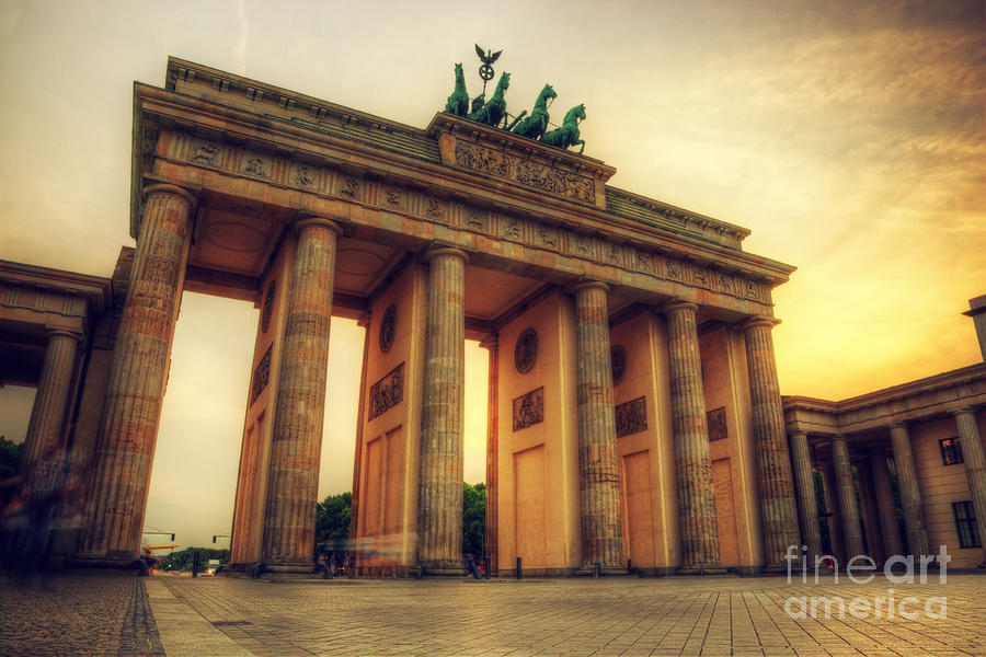 Berlin Photograph - Brandenburg Gate Berlin Germany by Michal Bednarek