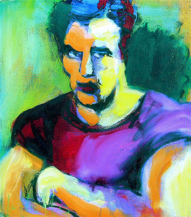 Brando Painting by Les Leffingwell