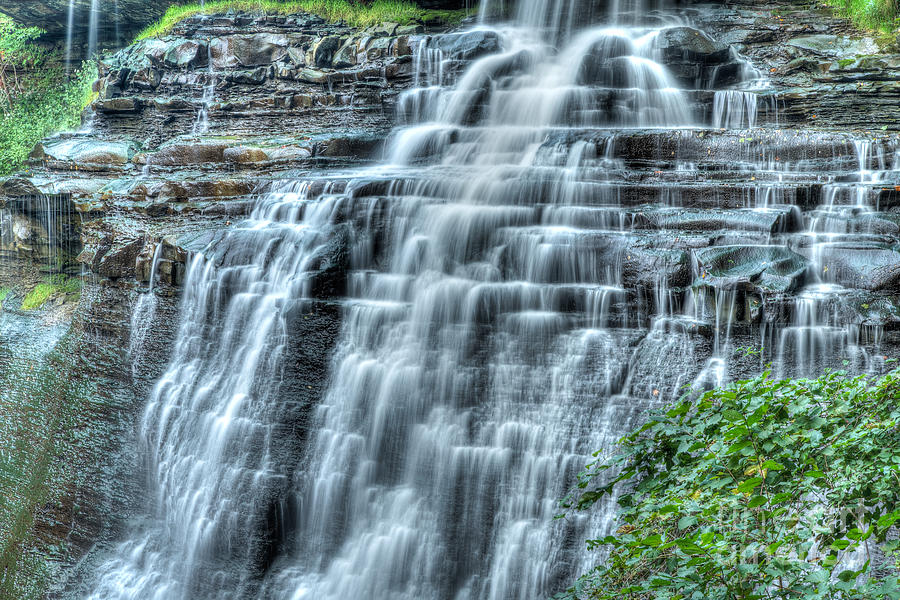 Brandywine Falls Cascade Photograph by Patrick Shupert | Fine Art America