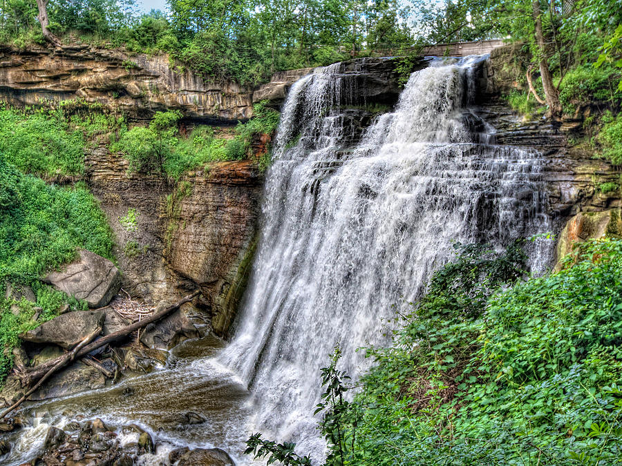 Brandywine Falls Photograph by Jenny Ellen Photography - Fine Art America