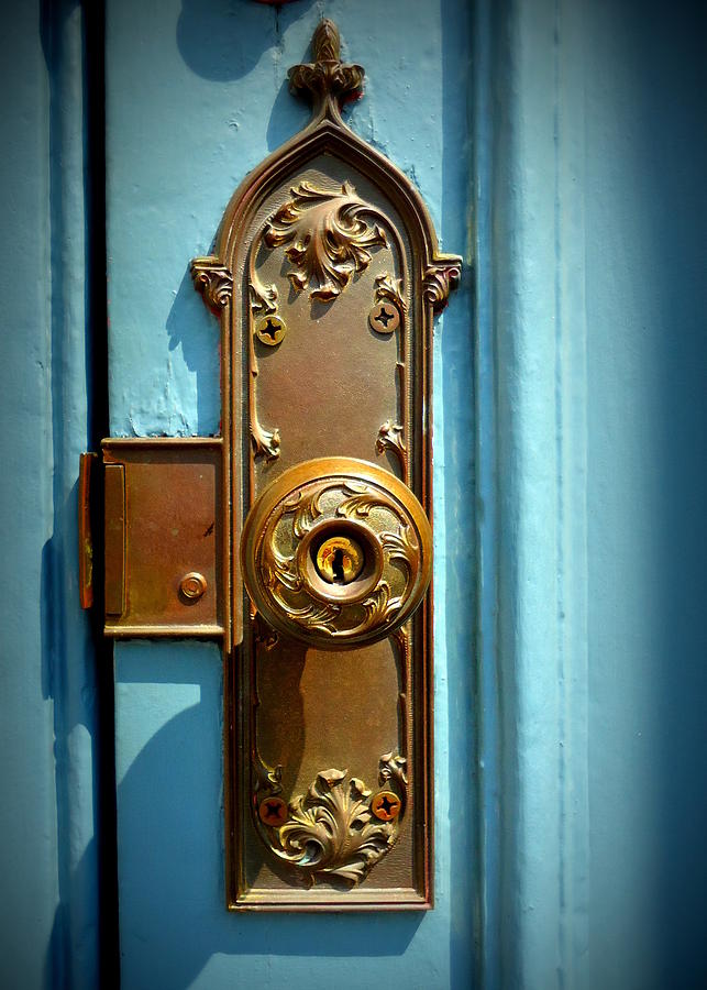 Brass Door Handle Photograph by Joseph Skompski