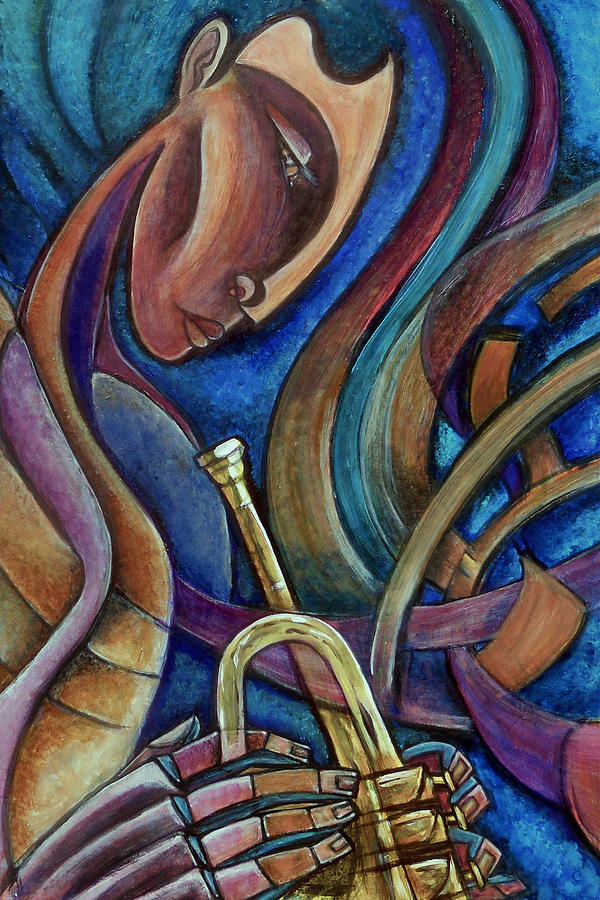Music Painting - Brass Ensemble I by Roy Guzman