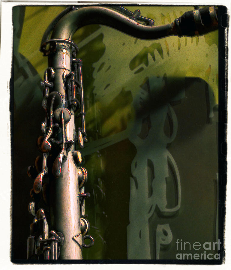 Brass Sax 2 Photograph by Nadalyn Larsen