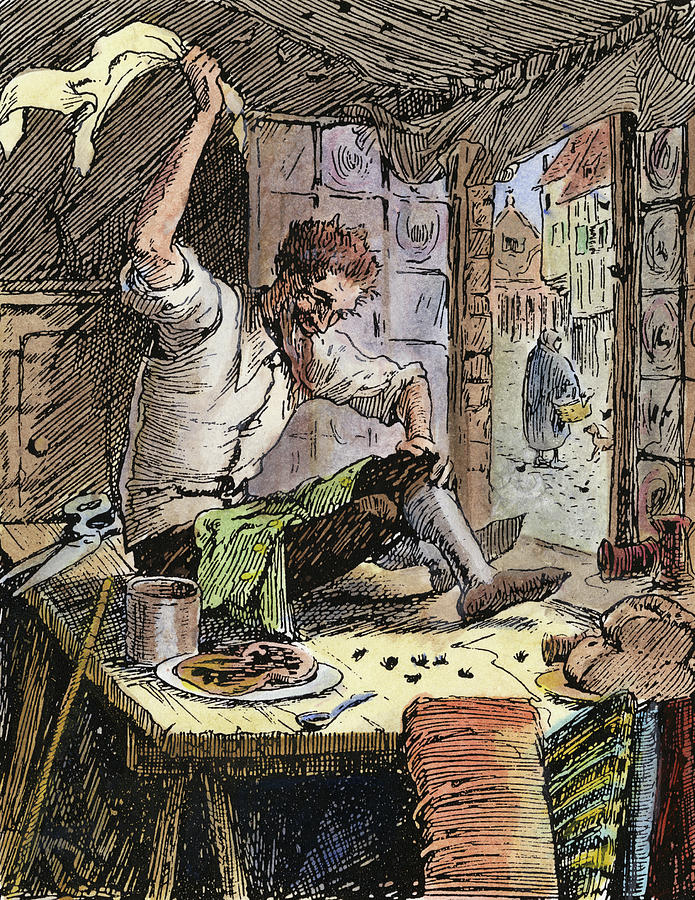 Brave Little Tailor, 1891 Drawing by Granger