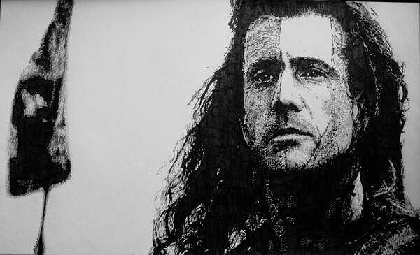 Braveheart Drawing by Hrtz Dsign | Pixels