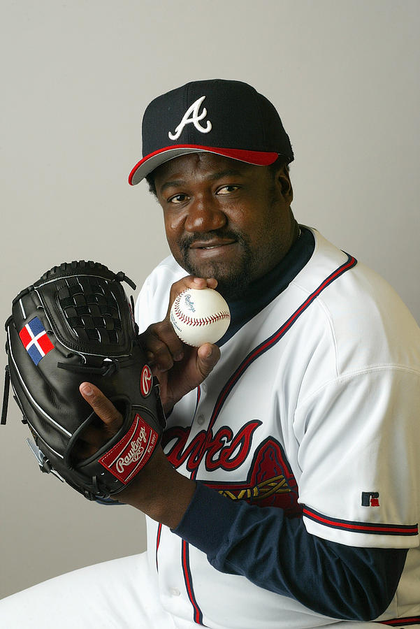 Braves Media Day Photograph by Rick Stewart Braves Media Day Photograph by Rick Stewart
