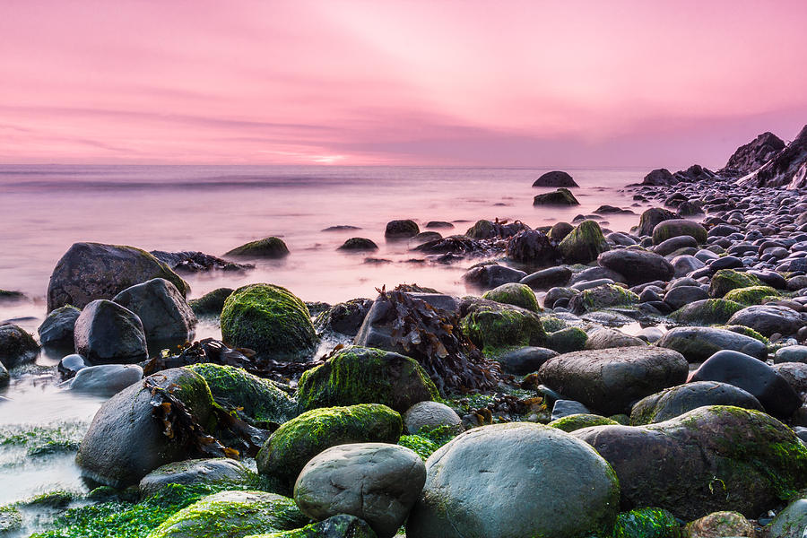 Bray Head and the Irish Sea at Sunrise Photograph by Semmick Photo