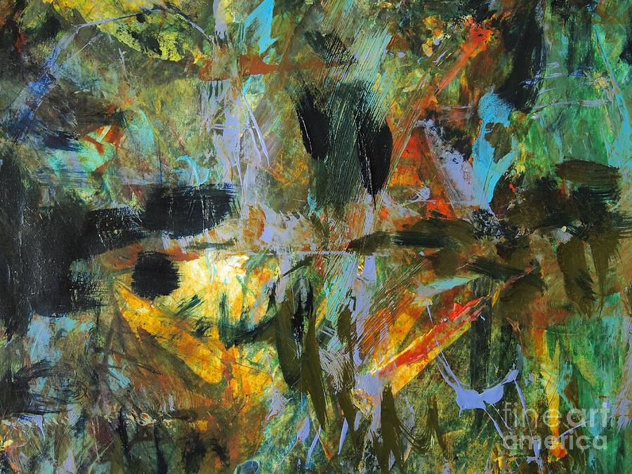 Jungle Painting - Brazil by Nancy Kane Chapman