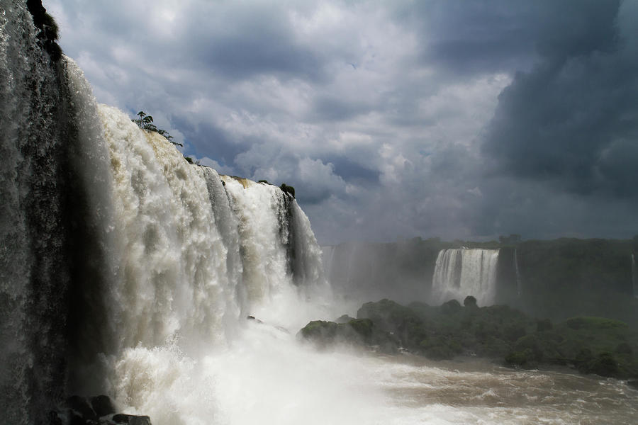 Brazilian Falls Photograph by Tatianasapateiro Sp Brazil