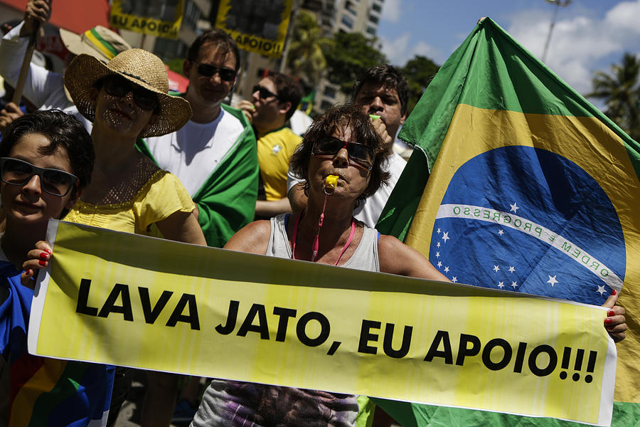 Brazilians Protest Against Corruption Photograph by NurPhoto Brazilians Protest Against Corruption Photograph by NurPhoto