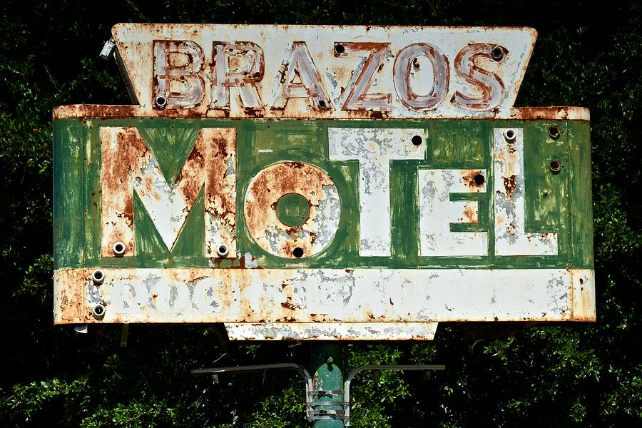 Brazos Motel Photograph by Ricardo J Ruiz de Porras