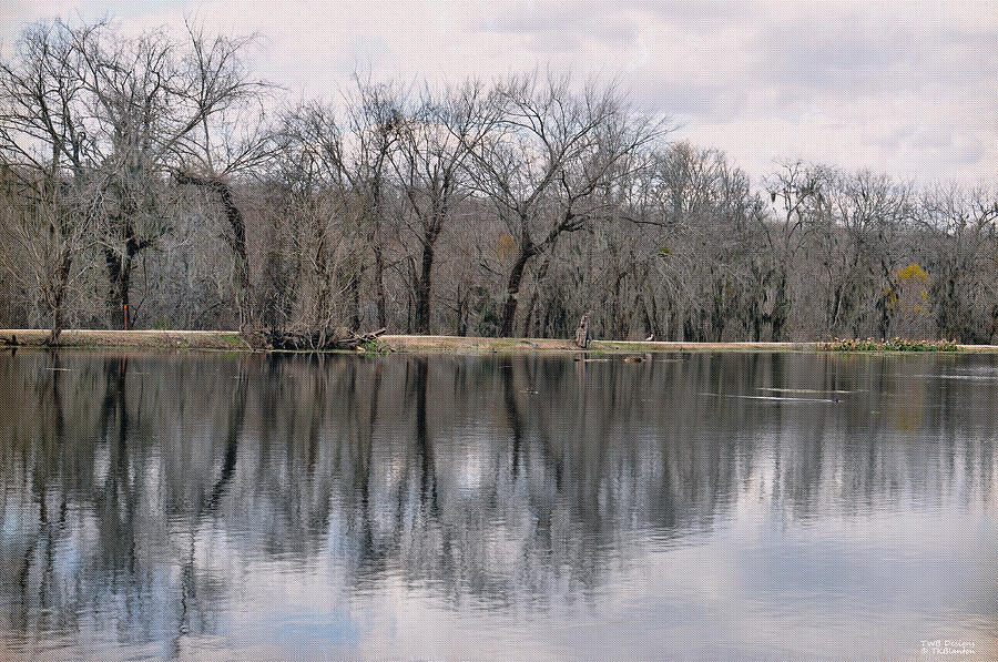 Brazos Reflected Photograph by Teresa Blanton