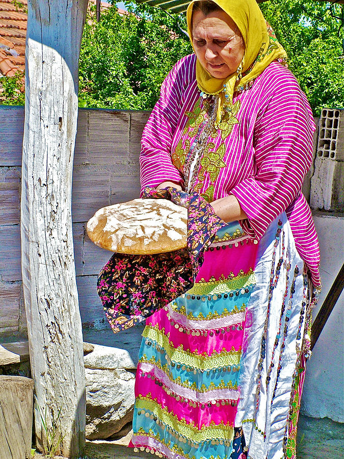 Bread from Community Oven in Demircidere Koyu in Kozak-Turkey  Photograph by Ruth Hager