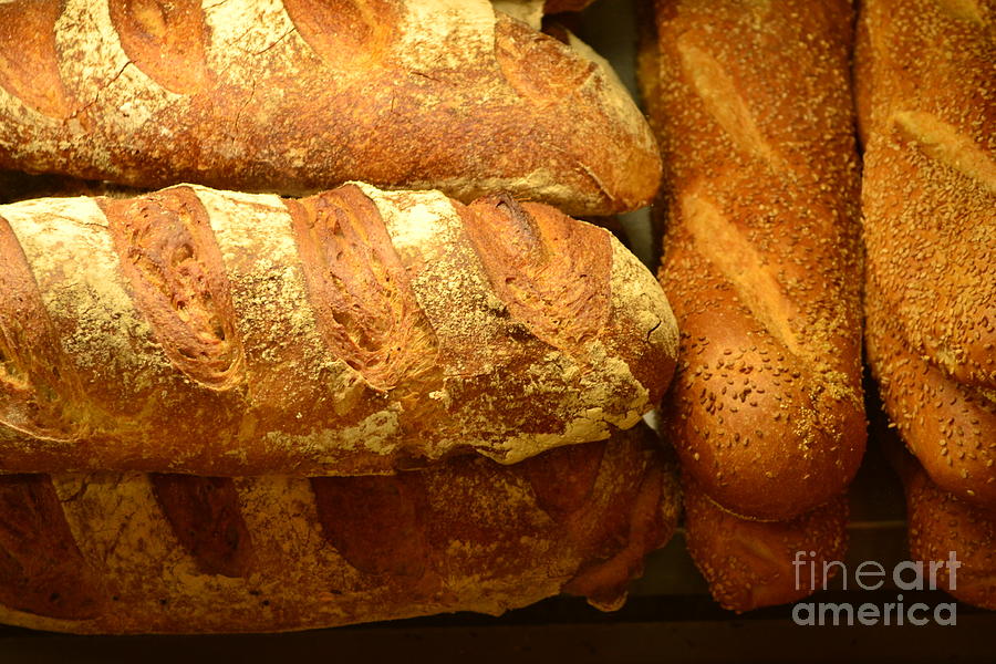 Bread Photograph by Miriam Danar