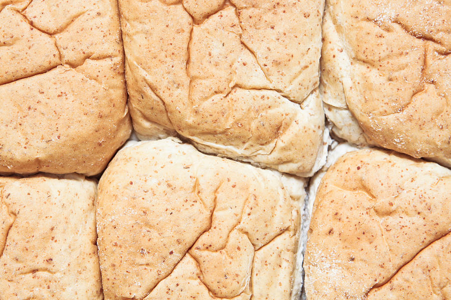 Bread Photograph - Bread rolls by Tom Gowanlock