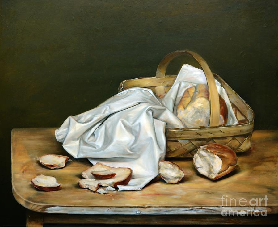 Bread Painting by Zheng Li