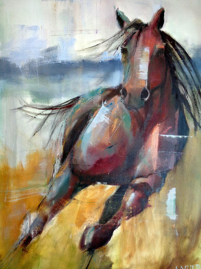 Break Free Painting by Lisa Moore - Fine Art America