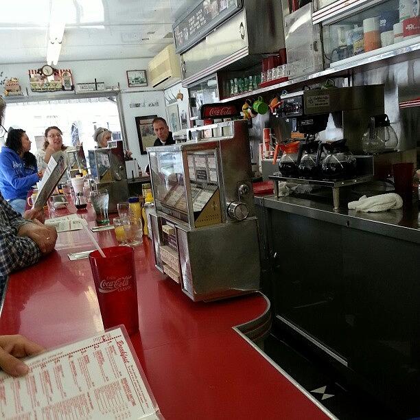 Breakfast In An American Diner! #cindys Photograph by Corey Adamson