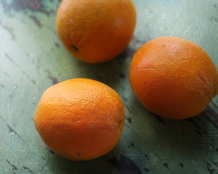 Breakfast Oranges II Photograph by Amy Tyler