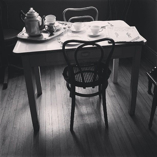 Breakfast Table At The #dawesmansion Photograph by Jill Tuinier