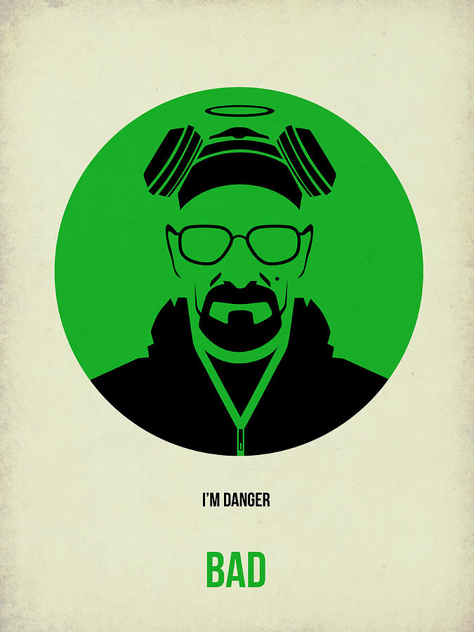 Actor Digital Art - Breaking Bad Poster 2 by Naxart Studio