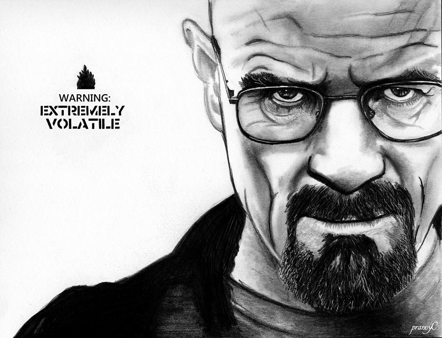 Walter White Drawing Line Art PNG Clipart Art Artwork Black Black And  White Breaking Bad Free