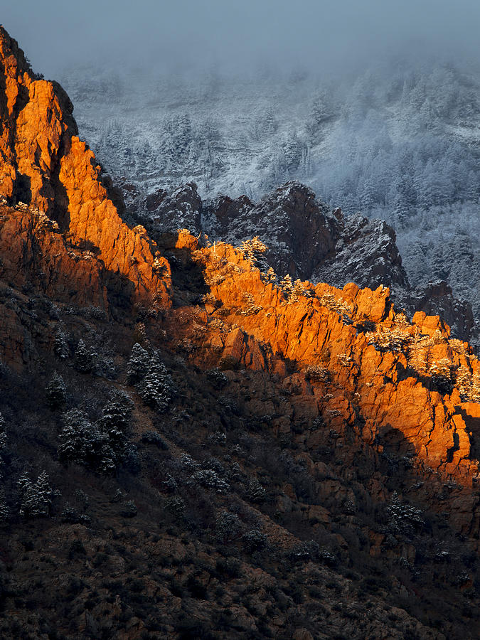 Mountain Photograph - Ridge Light by Dustin LeFevre