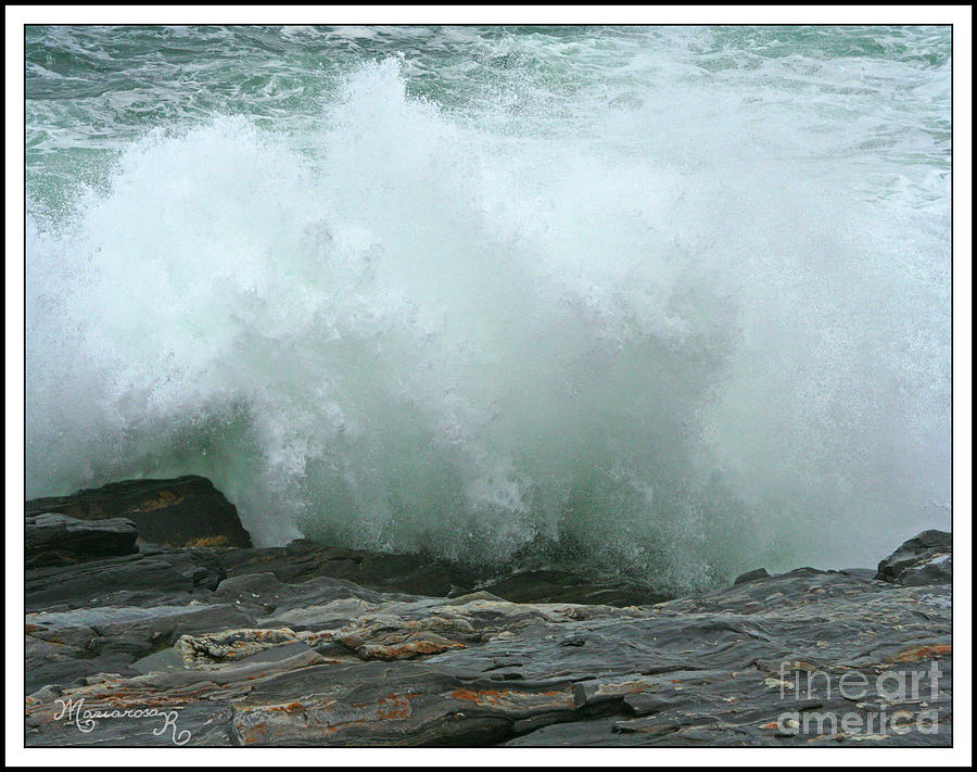 Breaking Wave Photograph by Mariarosa Rockefeller