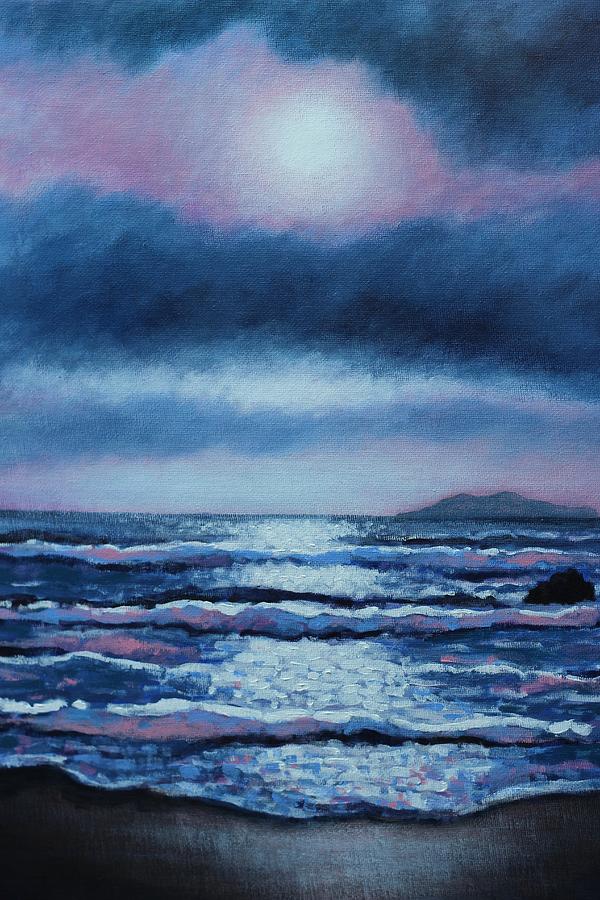 Impressionism Painting - Breaking Waves Coumeenole Beach  by John  Nolan