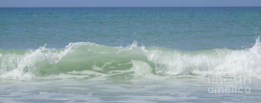 Breaking Waves Photograph by Jeanne Forsythe